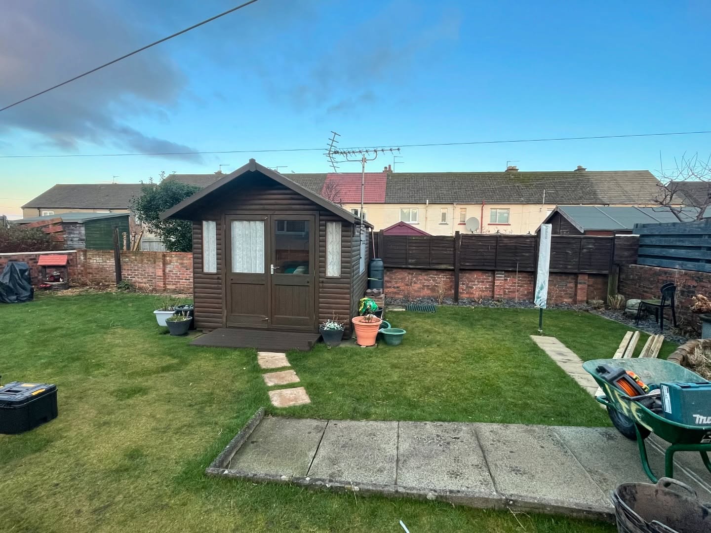 Professional custom shed installation by Glasgow Fencing Contractors in Glasgow